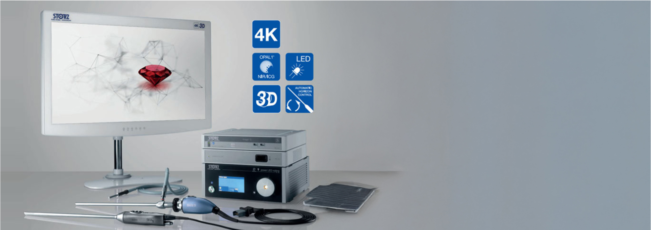 3D/4K/ICG Surgical Endoscope System, Image1 S™ Rubina® 